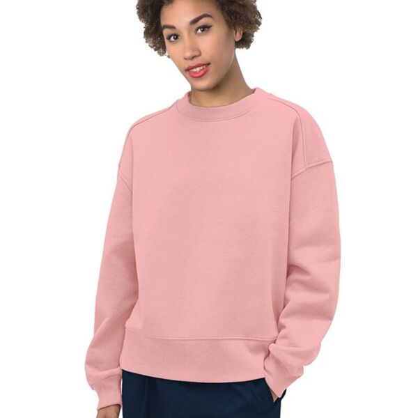 Women's USA-Made Fleece Crewneck Sweatshirt Thumbnail