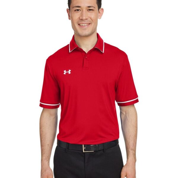 Men's Tipped Teams Performance Polo Thumbnail