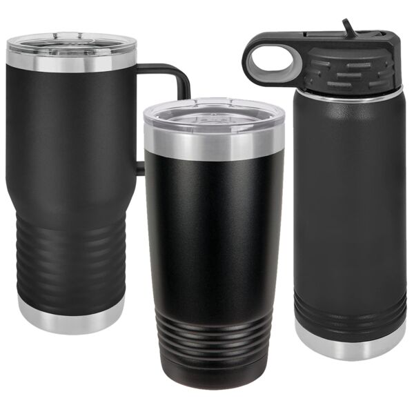 Premium Polar Camel 20oz Bundle: Travel Mug + Water Bottle + Tumbler Thumbnail