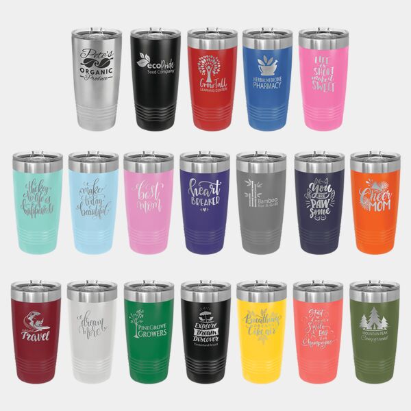 Premium Polar Camel Ringneck 20 oz. Tumbler - 12 Pack Thumbnail